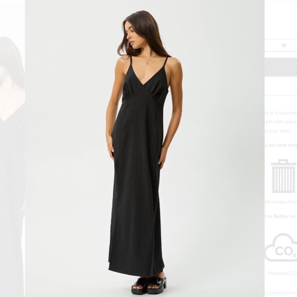 Afends Business dress Size Large (fits medium US)  NWT!! Brand new maxi dress.